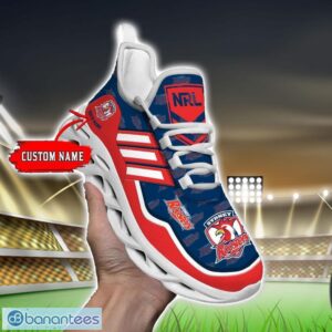 Custom Name For Fans NRL Sydney Roosters Personalized Max Soul Shoes Running Sneakers Product Photo 6