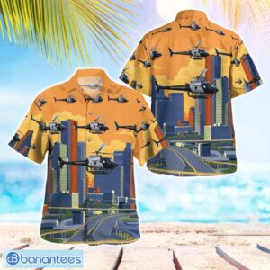 Houston Police Department H125 Helicopter Hawaiian Shirt Men Women Beach Shirt Product Photo 1