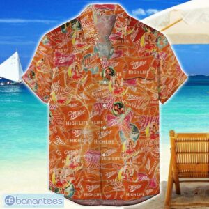 Miller High Life AOP Beer Logo Hawaiian Shirt Summer Gift For Men And Women Product Photo 1