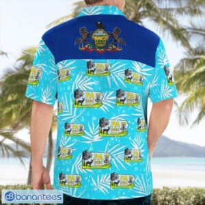 Pennsylvania Disc Golf Aloha Hawaiian Shirt Product Photo 2