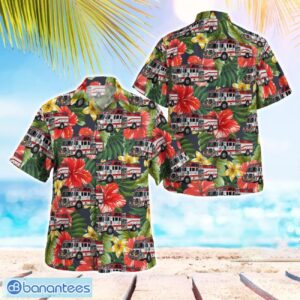 Fort Lee Volunteer Fire Department Hawaiian Shirt Beach Summer Shirt Product Photo 1