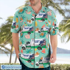 Mercer County Ambulance Service 3D Hawaiian Shirt Product Photo 3