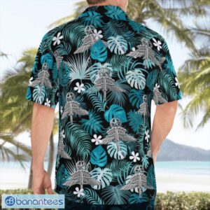 US Army Military Free Fall Jumpmaster (HALO) 3D Summer Aloha Hawaiian Shirt Product Photo 2