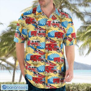 Titusville, Florida, Titusville Fire Department Aloha Hawaiian Shirt Product Photo 3
