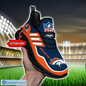 Custom Name NFL Denver Broncos Sneakers Sport Team Max Soul Shoes For Men Women Product Photo 4