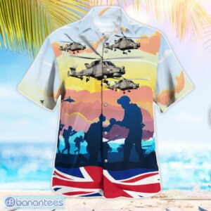 British Army AgustaWestland AW159 Wildcat Armed Force Days Hawaiian Shirt Beach Shirt Summer Holiday Gift Product Photo 3
