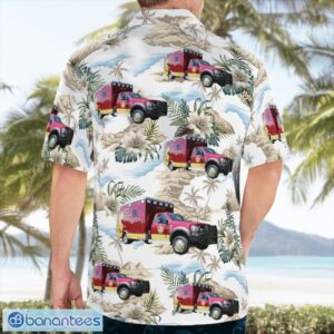 Monroe County Emergency Services, Georgia Aloha Hawaiian Shirt Product Photo 2