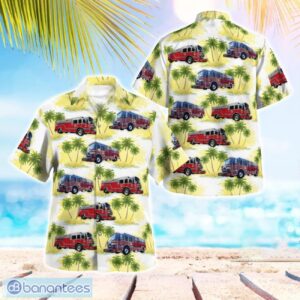Frenchtown Fire Department Beach Hawaiian Shirt Gift For Summer Holiday Product Photo 1