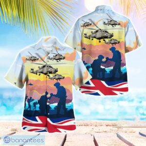 British Army AgustaWestland AW159 Wildcat Armed Force Days Hawaiian Shirt Beach Shirt Summer Holiday Gift Product Photo 1