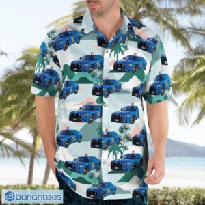 Michigan State Police Car Hawaiian Shirt Beach Summer Shirt Product Photo 3