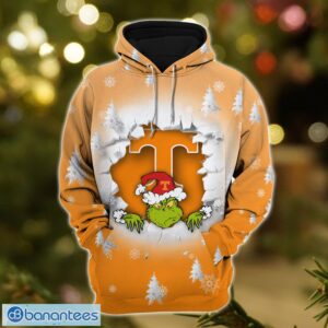 Tennessee Volunteers Grinch 3D T-Shirt Hoodie Sweatshirt Gift For Christmas Product Photo 3