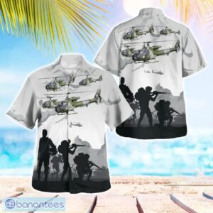 British Army Westland Gazelle Armed Force Days Hawaiian Shirt Beach Shirt Summer Holiday Gift Product Photo 1
