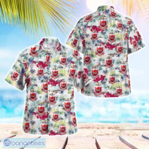 United States Army Engineer School Aloha Hawaiian Shirt Product Photo 1