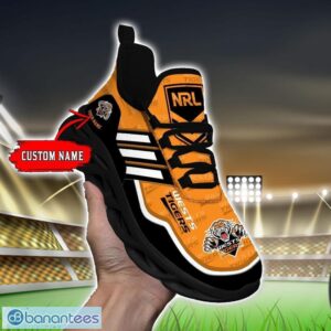 Custom Name For Fans NRL Wests Tigers Personalized Max Soul Shoes Running Sneakers Product Photo 5