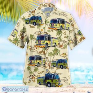 Hernando County Fire & Emergency Services Beach Hawaiian Shirt Gift For Summer Holiday Product Photo 2