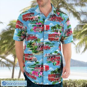 Skokie, Cook County, Illinois, Skokie Fire Department Hawaiian Shirt Men Women Beach Shirt Product Photo 4