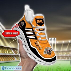 Custom Name For Fans NRL Wests Tigers Personalized Max Soul Shoes Running Sneakers Product Photo 6