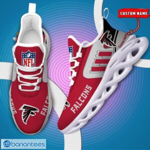 Custom Name NFL Atlanta Falcons Max Soul Shoes Personalized Running Sneakers Product Photo 5