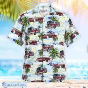 Town of Clarksville, Indiana, Clarksville Fire Department Summer Hawaiian Shirt For Men Women Product Photo 3