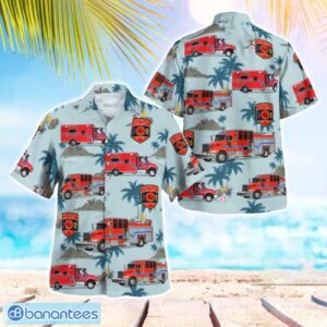 Mantorville Fire Department 3D Hawaiian Shirt Product Photo 1