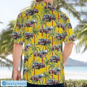 Manatee County, Florida, West Manatee Fire Rescue Summer Hawaiian Shirt For Men Women Product Photo 2
