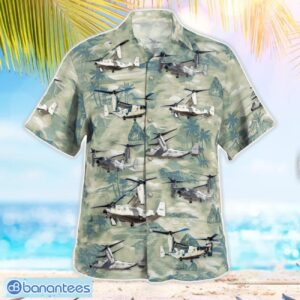 US Navy Boeing CMV-22B Osprey Beach Hawaiian Shirt Summer Gift Product Photo 2