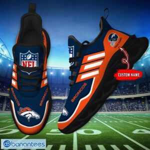 Custom Name NFL Denver Broncos Sneakers Sport Team Max Soul Shoes For Men Women Product Photo 5