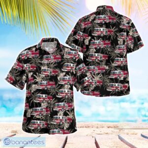 New York, Pocantico Hills Fire Department Hawaiian Shirt Summer Beach Shirt Product Photo 1