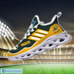 Custom Name NFL Green Bay Packers Sneakers Sport Team Max Soul Shoes For Men Women Product Photo 3