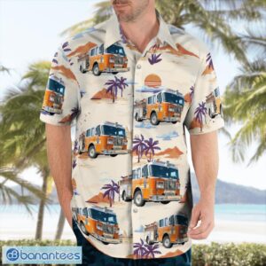 Wheeling, WV Fire Department 3D Summer Aloha Hawaiian Shirt Product Photo 4