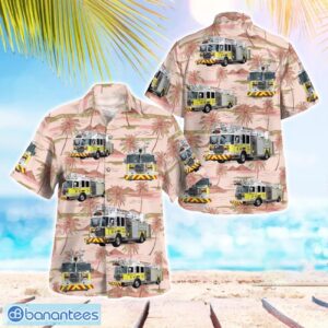 Rockwell Fire Department 3D Hawaiian Shirt Product Photo 1
