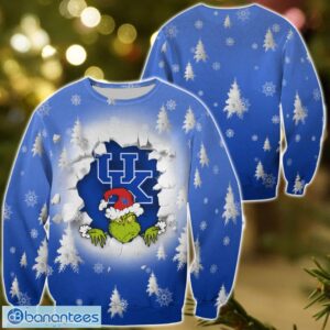 Kentucky Wildcats Grinch 3D T-Shirt Hoodie Sweatshirt Gift For Christmas Product Photo 1