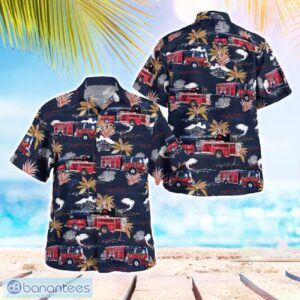 Topeka Volunteer Fire Department 3D Summer Aloha Hawaiian Shirt Product Photo 1