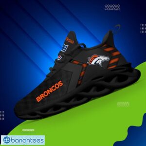 NFL Denver Broncos Ultra Sneakers Personalized Name For Fans Max Soul Shoes Product Photo 2