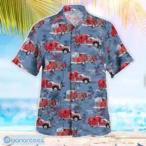 Love Carlsbad, California, Carlsbad Fire Department Hawaiian Shirt Button Summer Shirt Product Photo 3