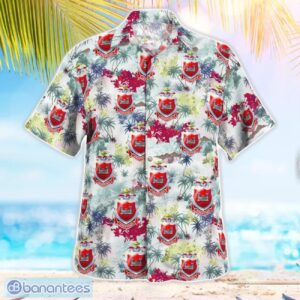 United States Army Engineer School Aloha Hawaiian Shirt Product Photo 2