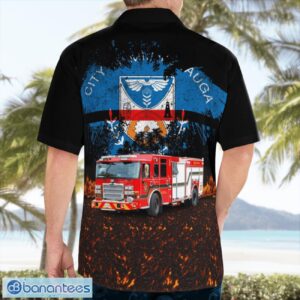 Mississauga Fire and Emergency Services (MFES), Ontario Hawaiian Shirt Beach Summer Shirt Product Photo 4