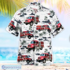 Antelope Valley Fire Department, California Hawaiian Shirt Button Summer Shirt Product Photo 3