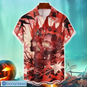 Cleveland Browns NFL Skull Halloween Hawaiian Shirt Special Gift For Fans Product Photo 1
