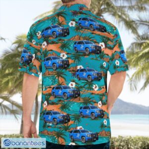 Michigan State Police 2020 Chevy Tahoe K953 Aloha Hawaiian Shirt Product Photo 2