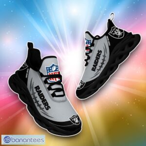 MYJgNR9c las vegas raiders custom name max soul shoes for fans sport nfl 2 300x300 image Las Vegas Raiders Custom Name Max Soul Shoes For Fans Sport NFL Product Photo 3