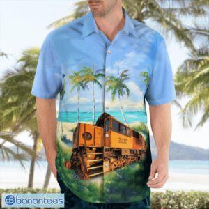 Queensland Rail (QR) Coal Train Hawaiian Shirt Beach Summer Shirt Product Photo 2