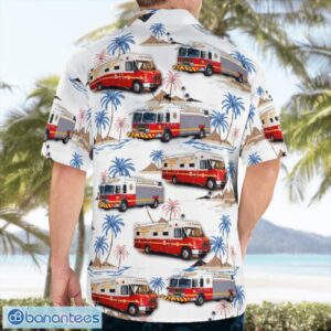 Pennsylvania, Philadelphia Fire Department Hazardous Materials (HazMat) Hawaiian Shirt Summer Beach Shirt Product Photo 2