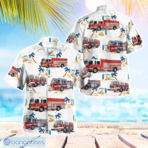 St. Catharines Fire Services 3D Summer Aloha Hawaiian Shirt Product Photo 1