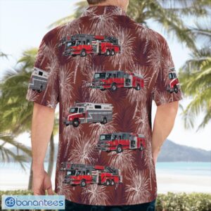 East Stroudsburg, Pennsylvania, Acme Hose Company No.1 Aloha Hawaiian Shirt Product Photo 2