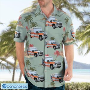 Moultrie, Georgia, Colquitt County EMS Aloha Hawaiian Shirt Product Photo 4