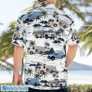 Imperial County Fire Department, California Hawaiian Shirt Button Summer Shirt Product Photo 2