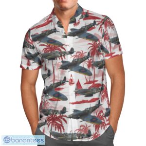 RCAF Supermarine Spitfire Hawaiian Shirt Beach Summer Shirt Product Photo 2