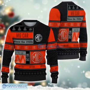MG Logo Ugly Christmas Sweater For Fans Men And Women Christmas Gift Ideas Product Photo 1