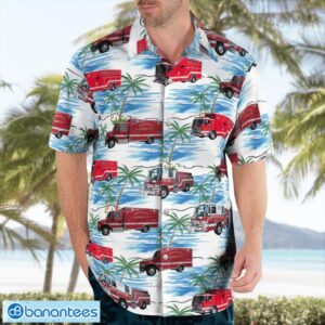 California Berkeley Fire Department Hawaiian Shirt Button Summer Shirt Product Photo 3